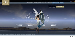 webdesign, σχεδιασμός ιστοσελίδων Aquila Hotels & Resorts, Porto Rethymno, Rithymna Beach, Elounda Village, Atlantis Hotel