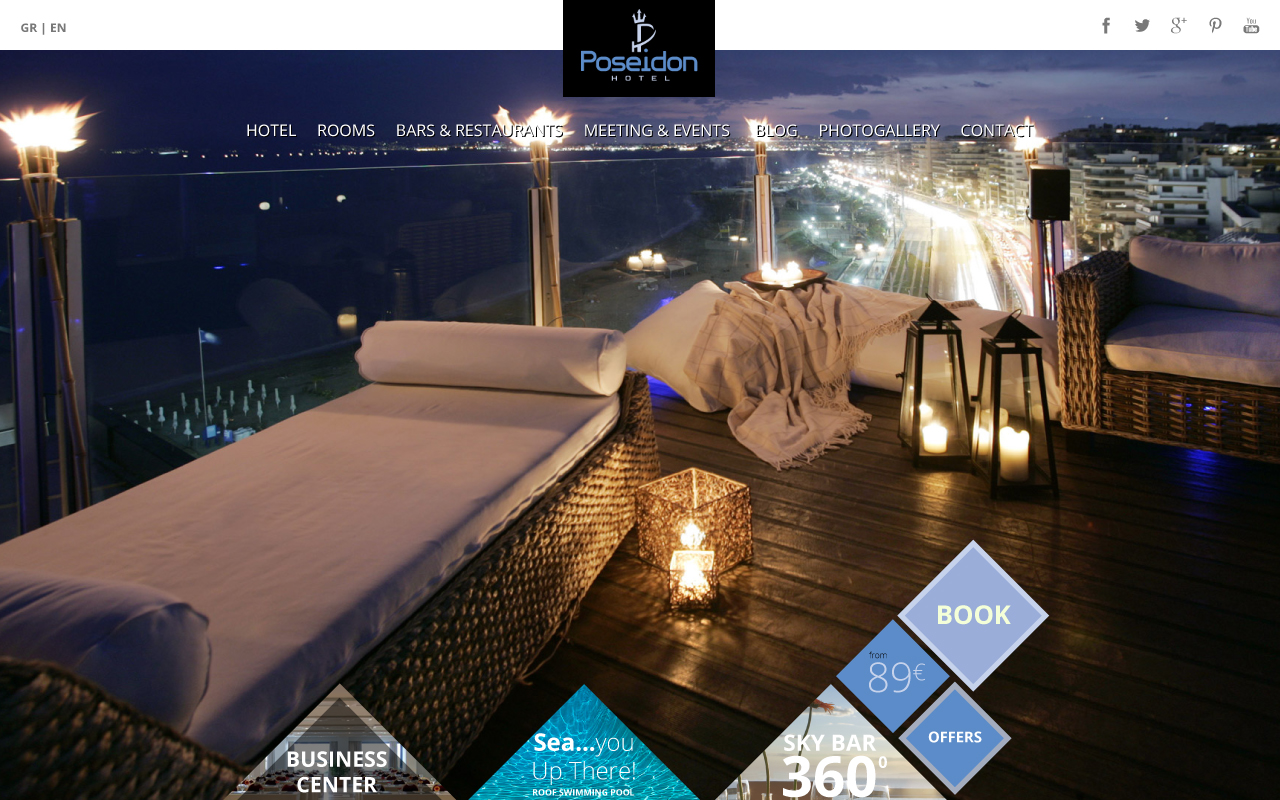 webdesign, σχεδιασμός ιστοσελίδων Aquila Hotels & Resorts, Porto Rethymno, Rithymna Beach, Elounda Village, Atlantis Hotel